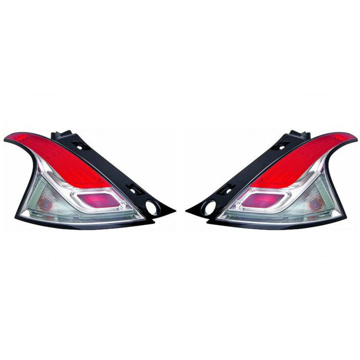 Depo / TYC LED Rückleuchte SET passt für Lancia Ypsilon 312 ab Baujahr 2011