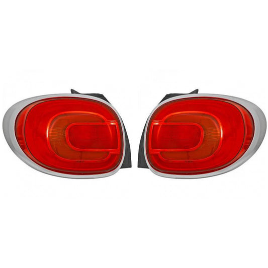 Depo / TYC Rückleuchte LED SET passt für Fiat 500L (nur Trakking) ab 12-17