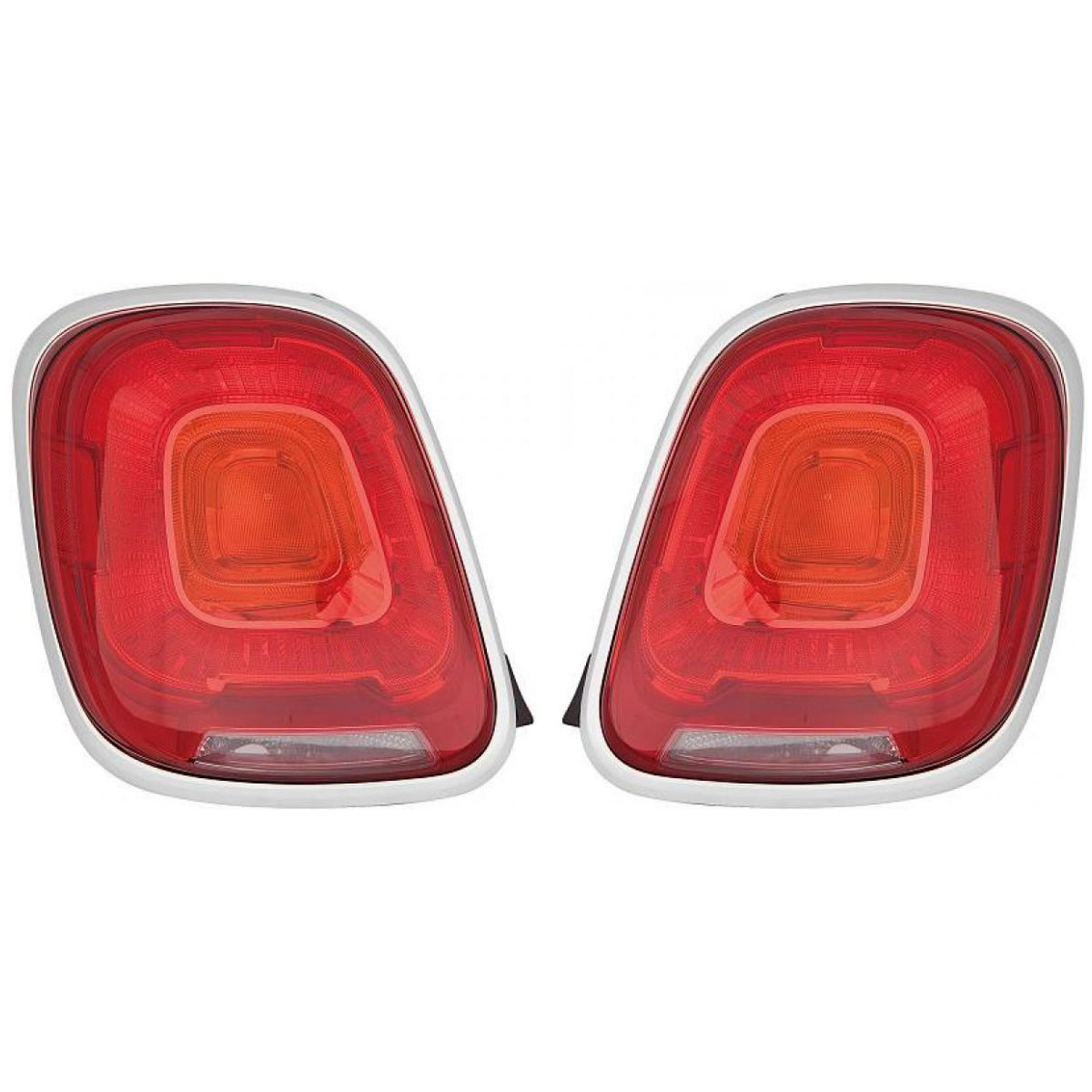 Depo / TYC Rückleuchte SET passt für Fiat 500X nur Trekking (334) ab 14-18