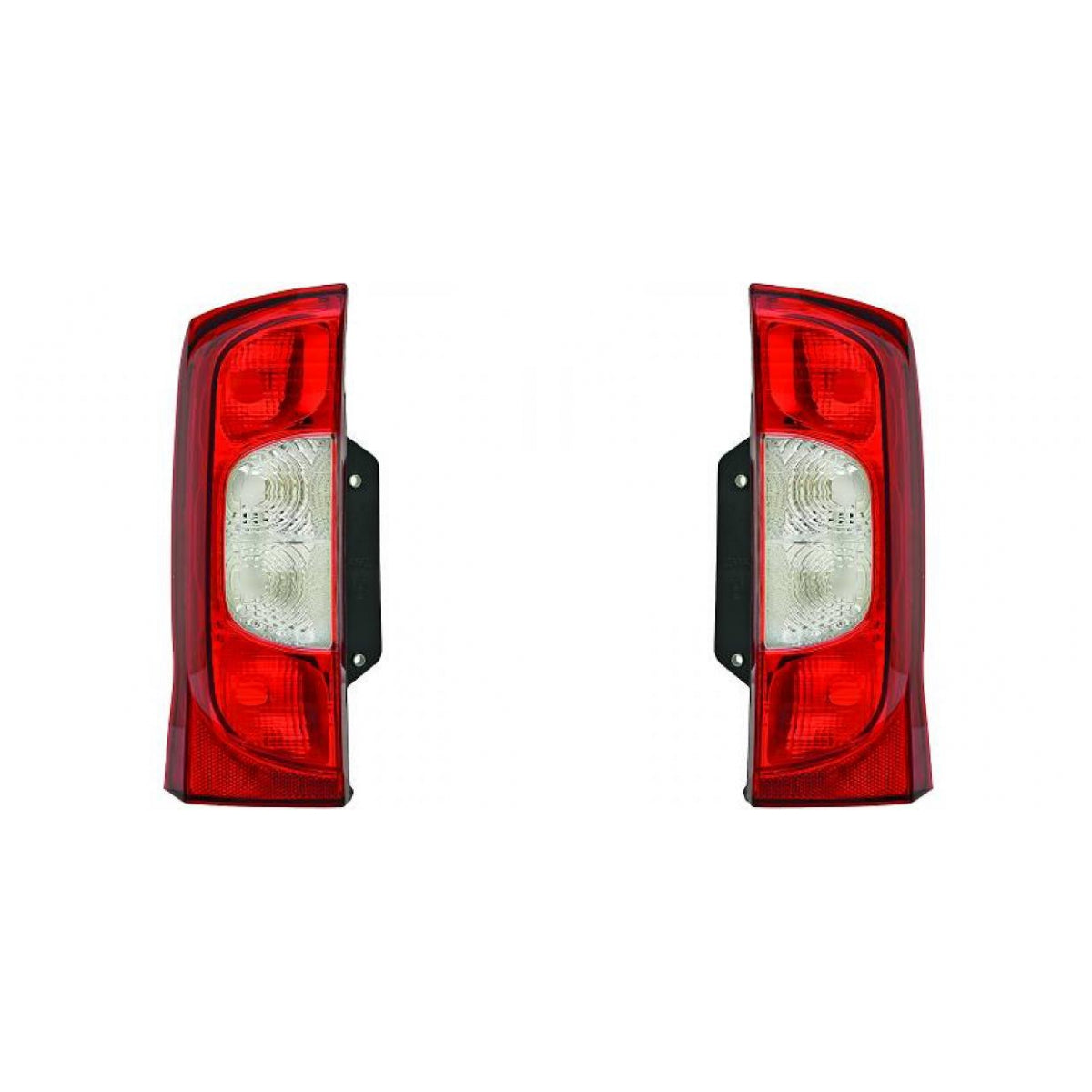 Depo / TYC Rückleuchte SET passt für Fiat Fiorino / Qubo / Citroen Nemo ab 08
