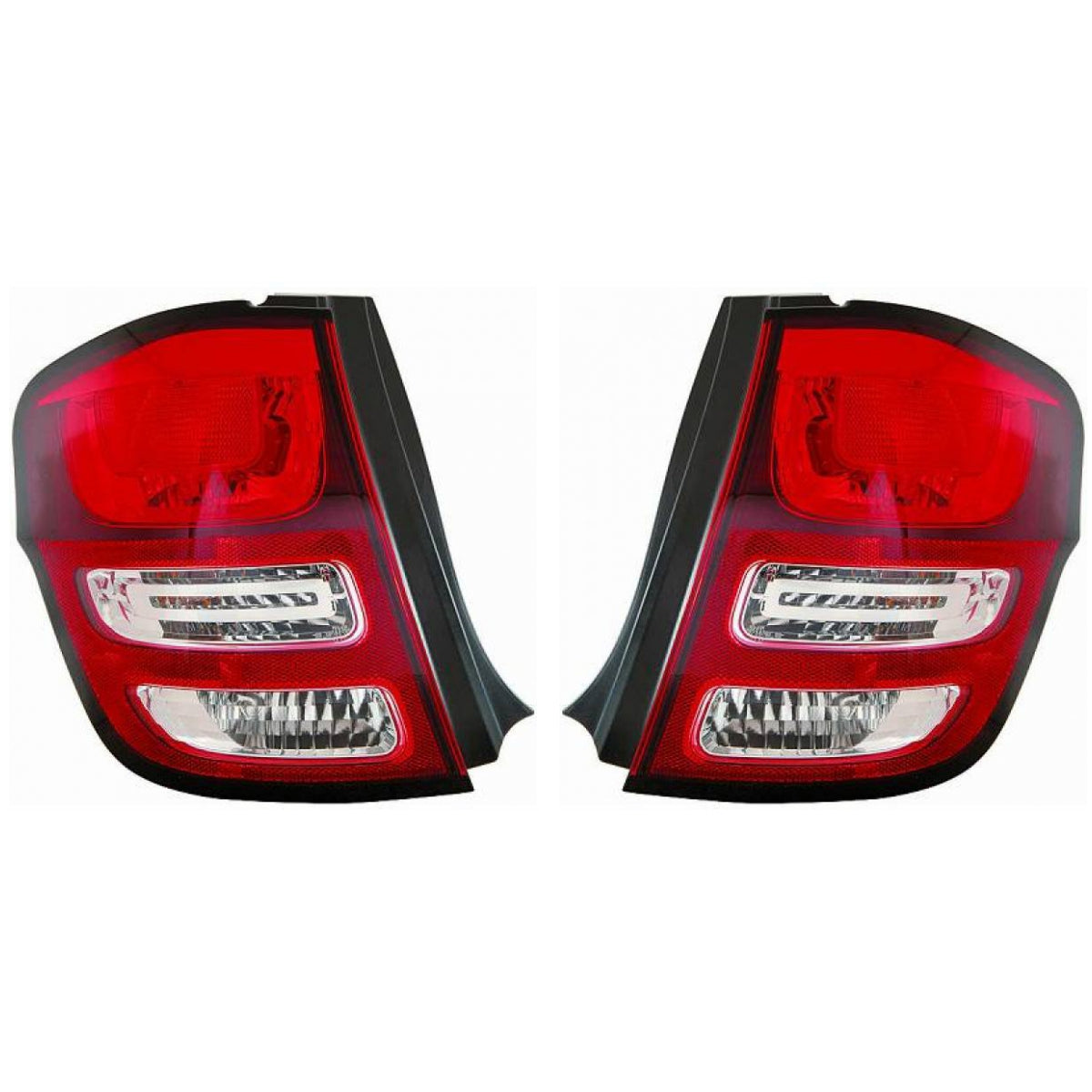 Original Depo / TYC Rückleuchte SET passt für Citroen C3 II (SC) ab 2009-2013