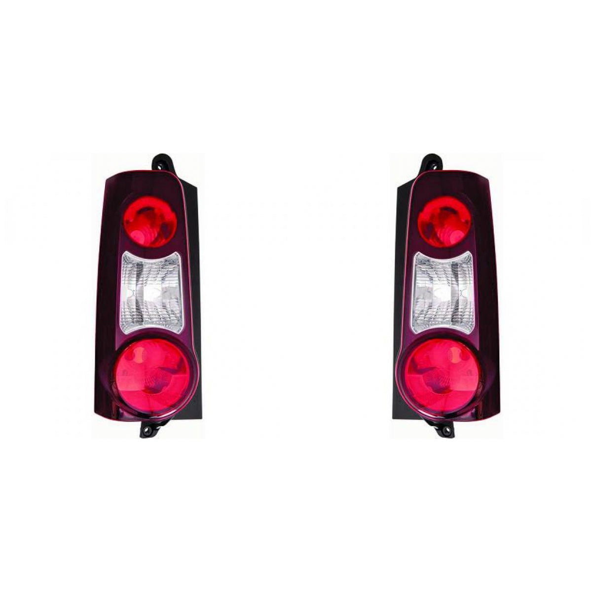 Depo / TYC Rückleuchte SET passt für Citroen Berlingo/Peugeot Tepee ab 08-12