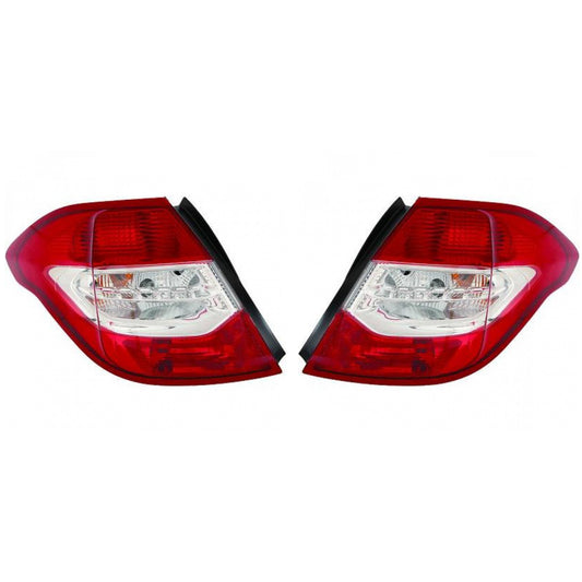Original Depo / TYC Rückleuchte SET passt für Citroen C4 II (B7) ab 2010-2015