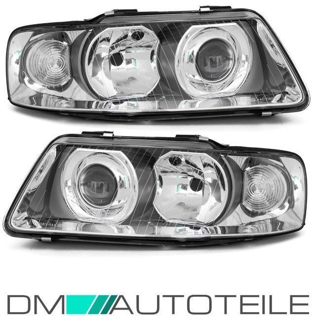 Audi A3 8L 8L1 Scheinwerfer Set Klarglas Facelift Otik 00-03 H7/H1 ZERTIFIZIERT