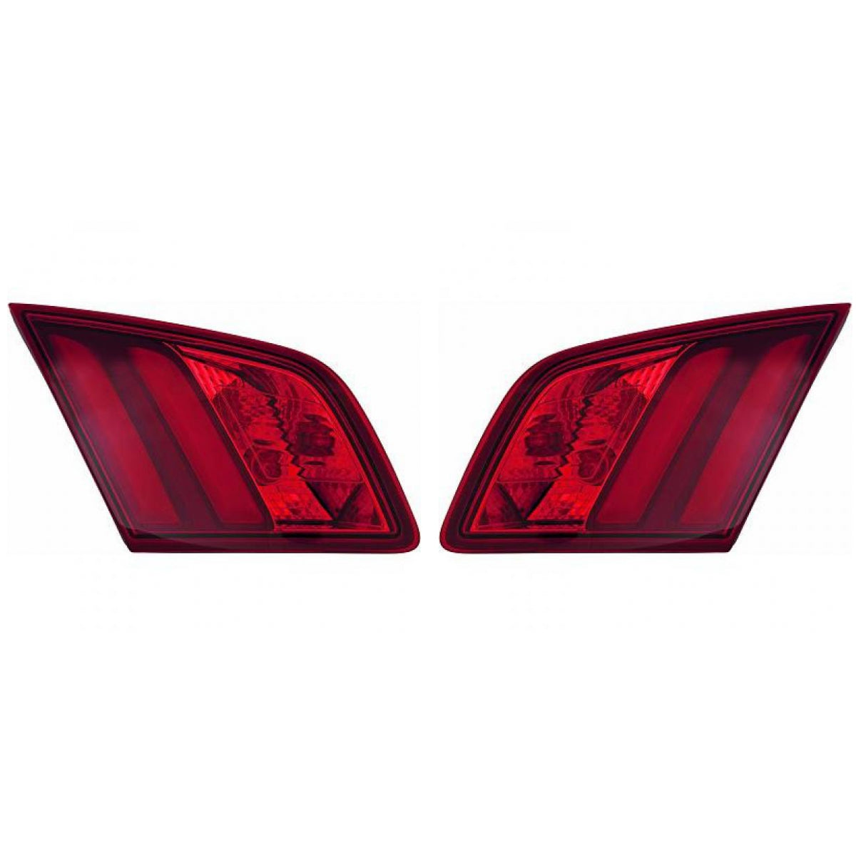 LED Rückleuchte Heckleuchte rot/schwarz SET passt für Peugeot 5008 II ab 17
