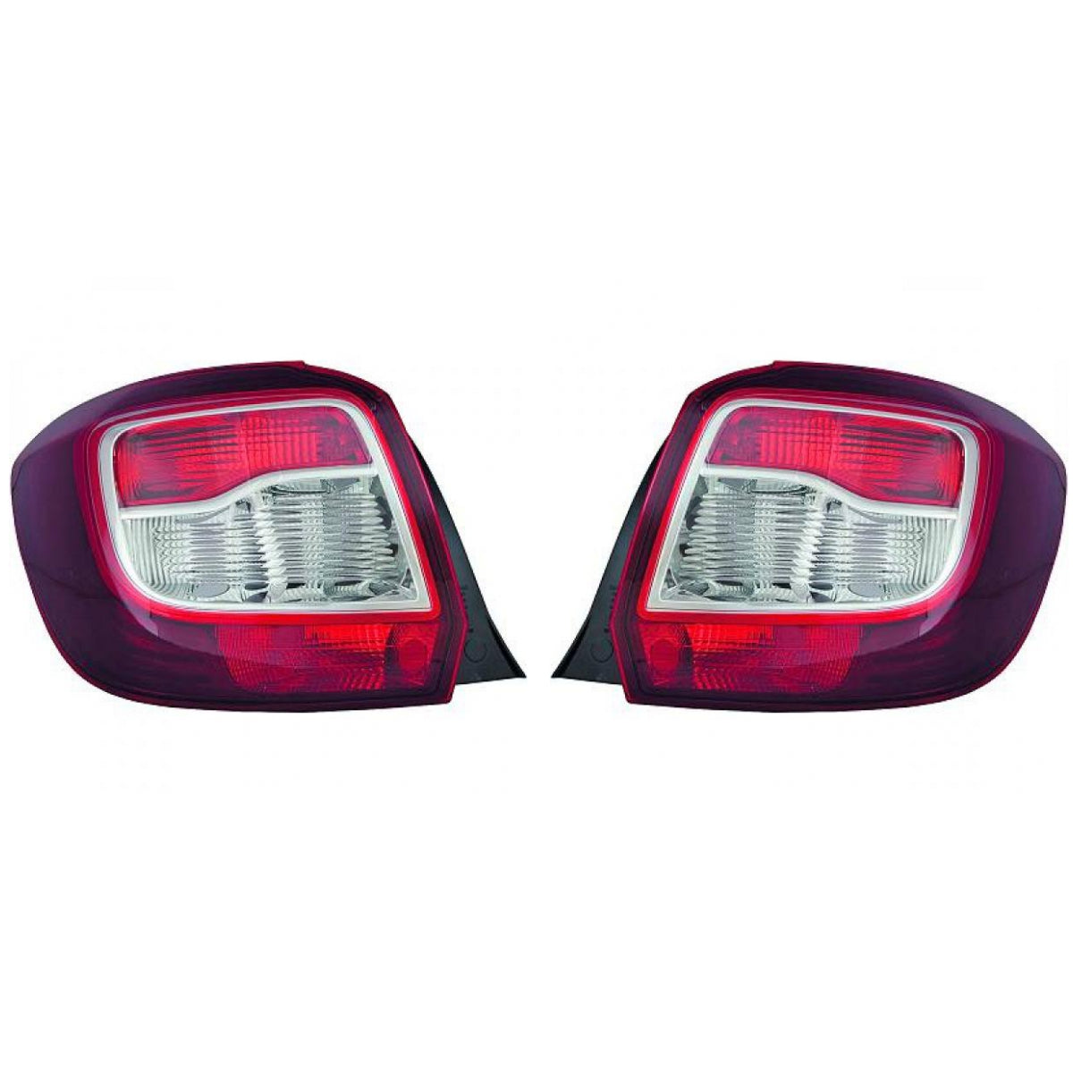 Depo / TYC Rückleuchte SET passt für Dacia Sandero II Stepway ab 2013-2021