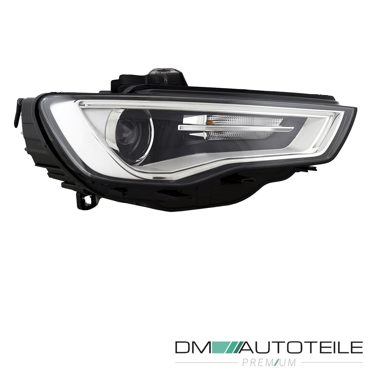Hella Scheinwerfer +Halogen H7/H15 rechts passt für Audi A3 8V Vorfacelift 12-16