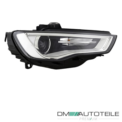 Hella Scheinwerfer +Halogen H7/H15 rechts passt für Audi A3 8V Vorfacelift 12-16