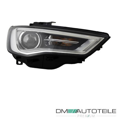 Hella Scheinwerfer +Halogen H7/H15 rechts passt für Audi A3 8V Vorfacelift 12-16