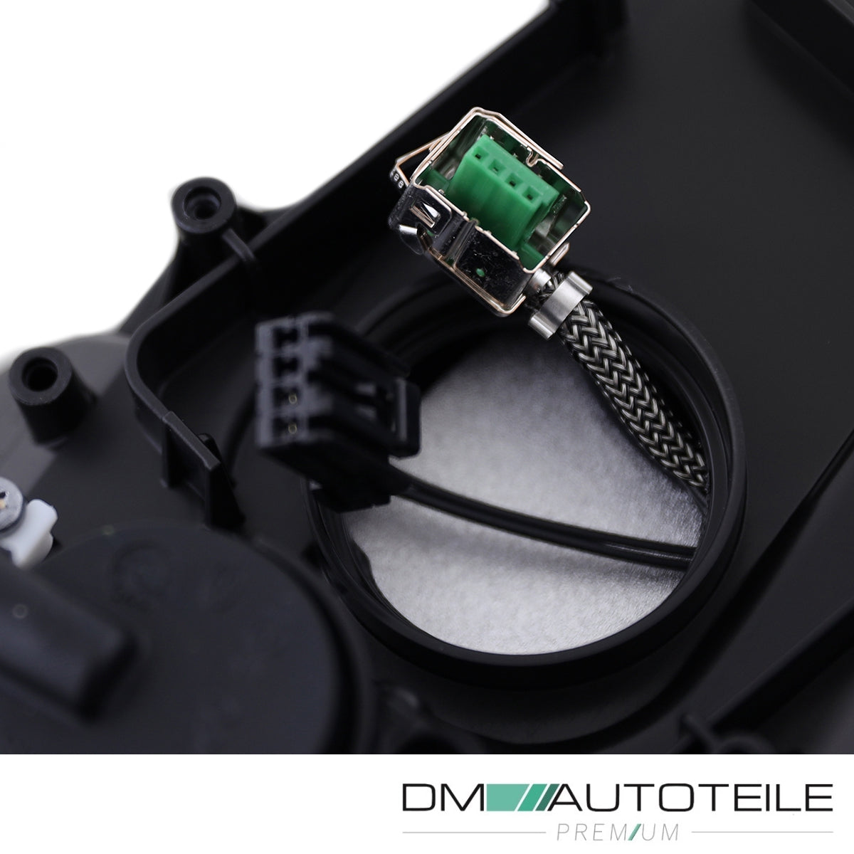 Hella Scheinwerfer +Halogen H7/H15 rechts passt für Audi A3 8V Vorfacelift 12-16