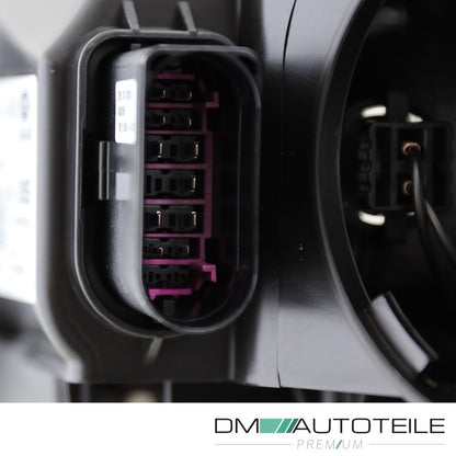 Hella Scheinwerfer +Halogen H7/H15 rechts passt für Audi A3 8V Vorfacelift 12-16