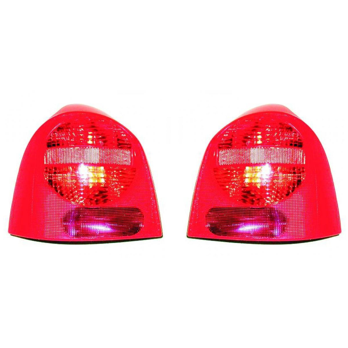 Original Depo / TYC Rückleuchte SET passt für Renault Twingo I C06 ab 98-07