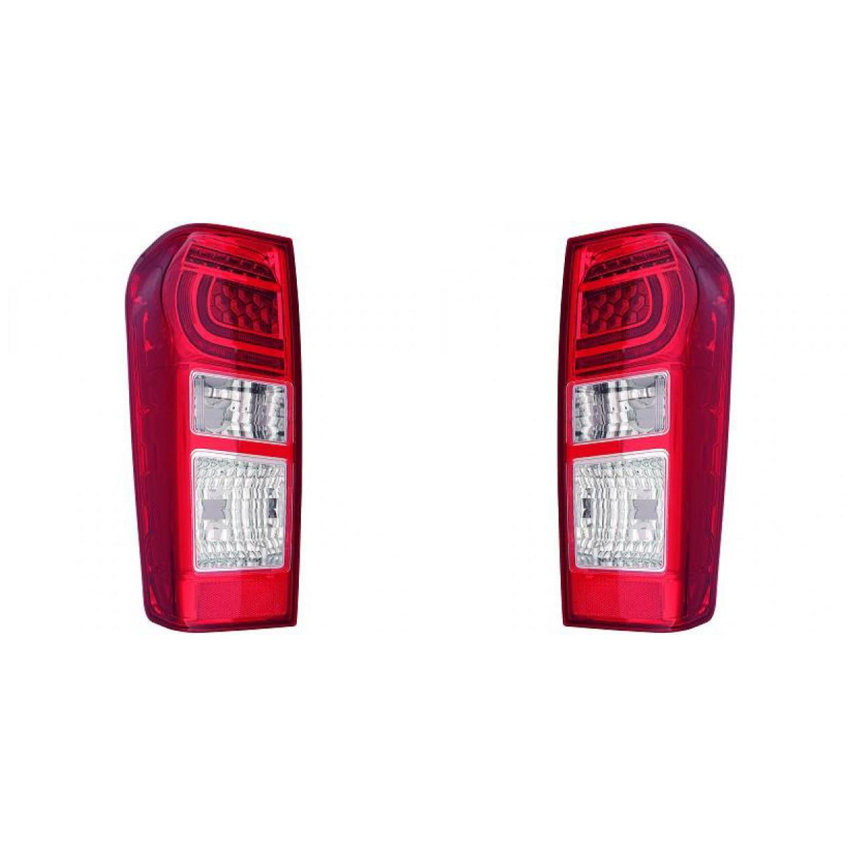 Depo / TYC LED Rückleuchte SET passt für Isuzu D-MAX II (TFR) ab Baujahr 2017