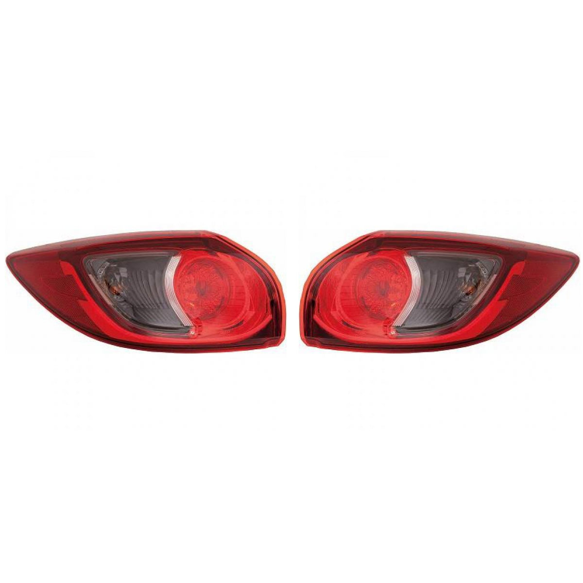Depo / TYC Rückleuchte außen WY21W SET passt für Mazda CX-5 KE ab 12-15