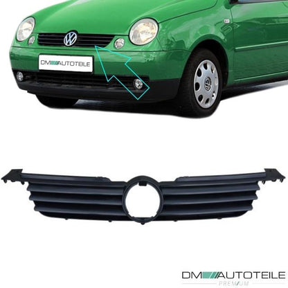 SET Grillblende vorne + Kühlergrill + Frontblinker für VW Lupo 6X1 6E1 1998-2005