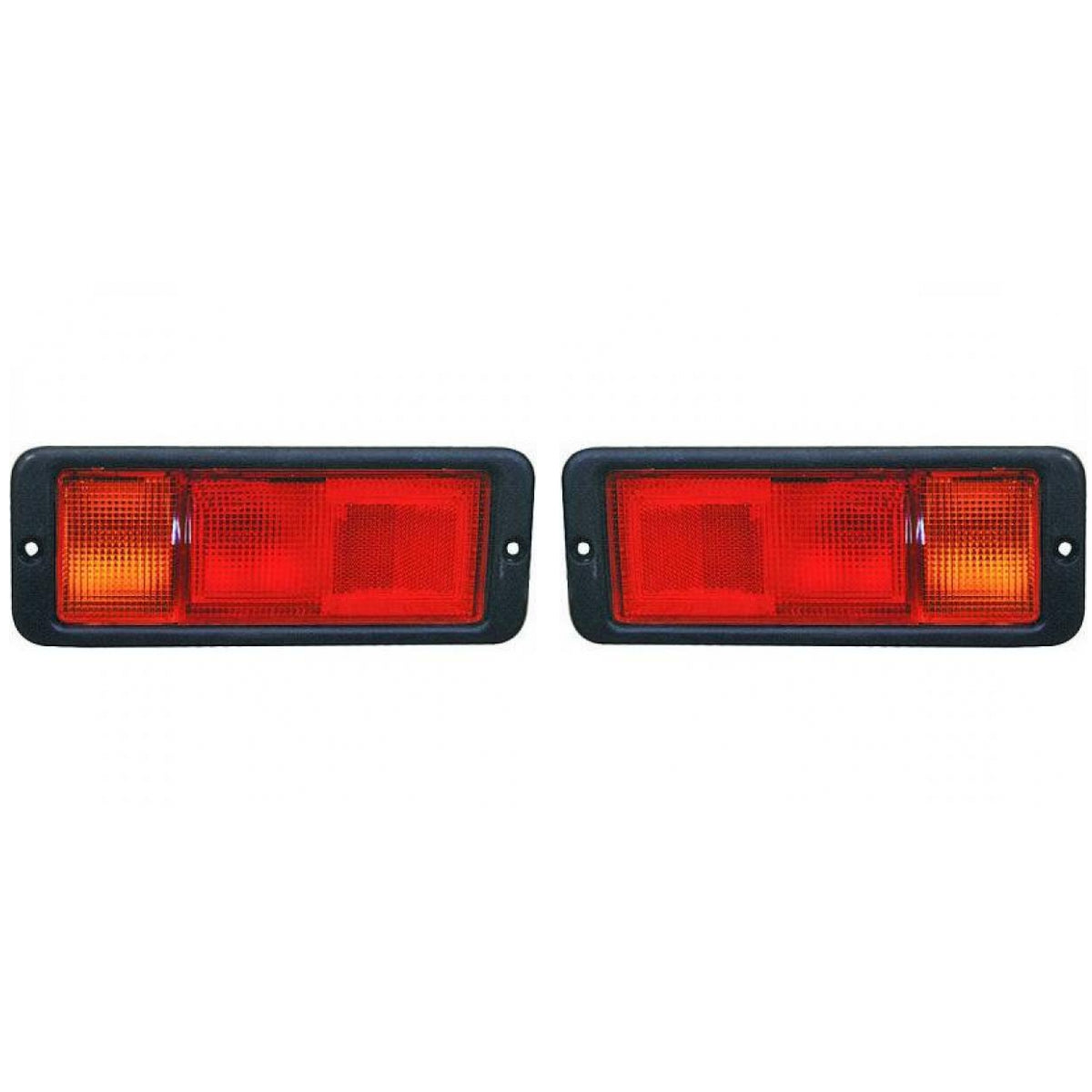 Depo/TYC Rückleuchte SET passt für Mitsubishi Pajero II Canvas V3 ab 91-00