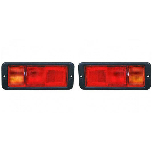 Depo/TYC Rückleuchte SET passt für Mitsubishi Pajero II Canvas V3 ab 91-00