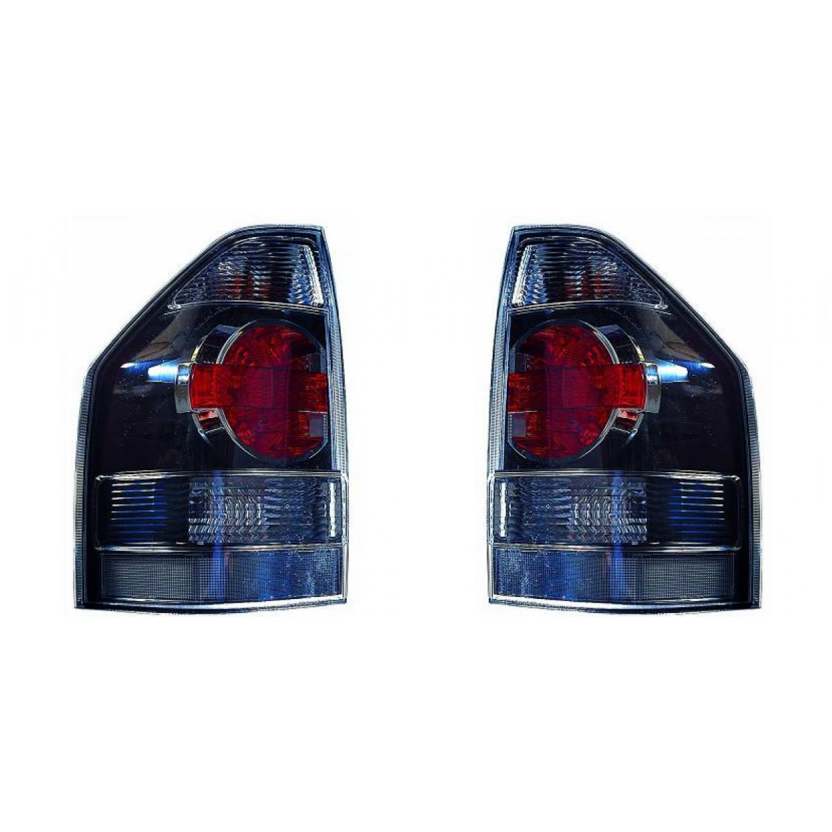 Depo / TYC Rückleuchte SET passt für Mitsubishi Pajero IV V8 3-Türig ab 07-12