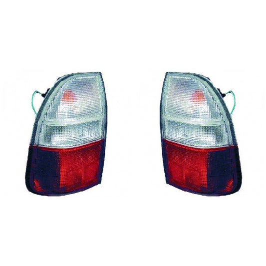 Depo / TYC Rückleuchte rot SET passt für Mitsubishi L200  K7 ab 96-07