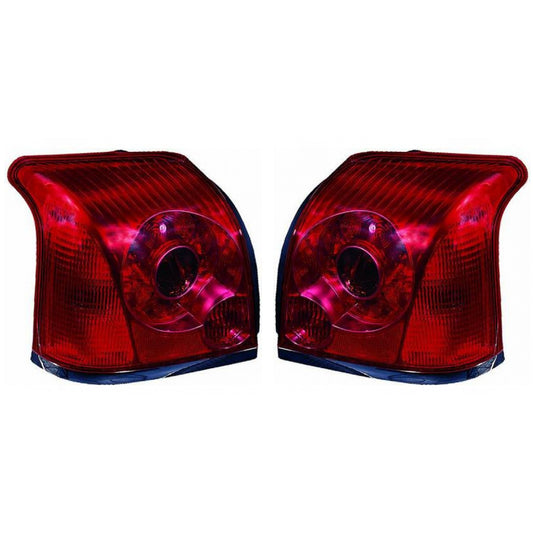 Depo/TYC Rückleuchte SET passt für Toyota Avensis Stufenheck (T25) ab 03-06
