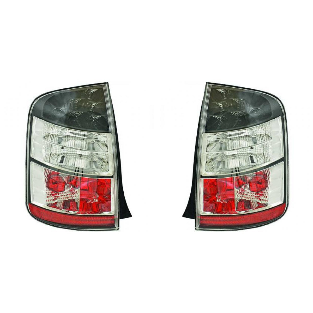 Depo / TYC Rückleuchte SET passt für Toyota Prius Liftback (W2) ab 2003-2009