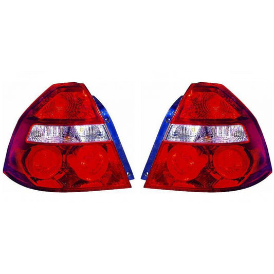 Depo/TYC Rückleuchte SET passt für Chevrolet AVEO Stufenheck (T250) ab 05-11