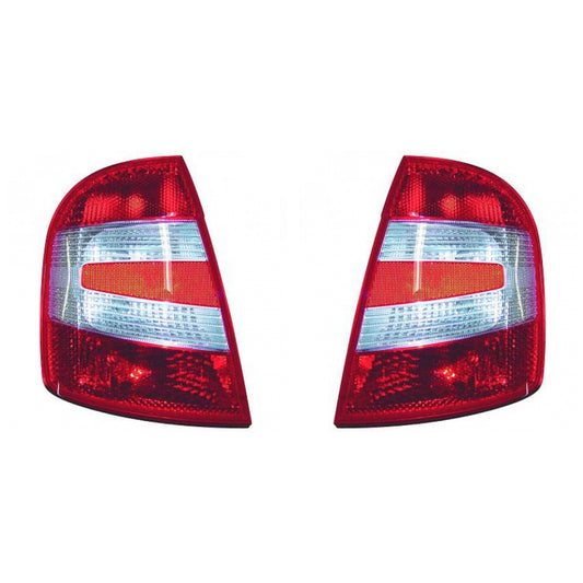 Original Depo / TYC Rückleuchte SET passt für Skoda Fabia I (6Y2) ab 04-07