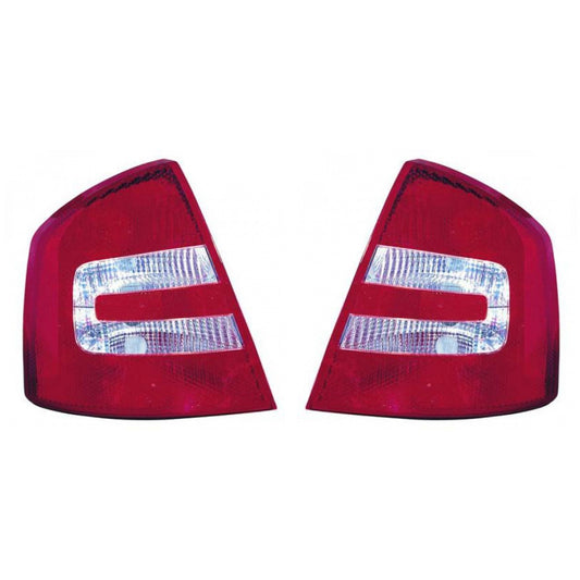 Original Depo / TYC Rückleuchte SET passt für Skoda Octavia II (1Z3) ab 04-08