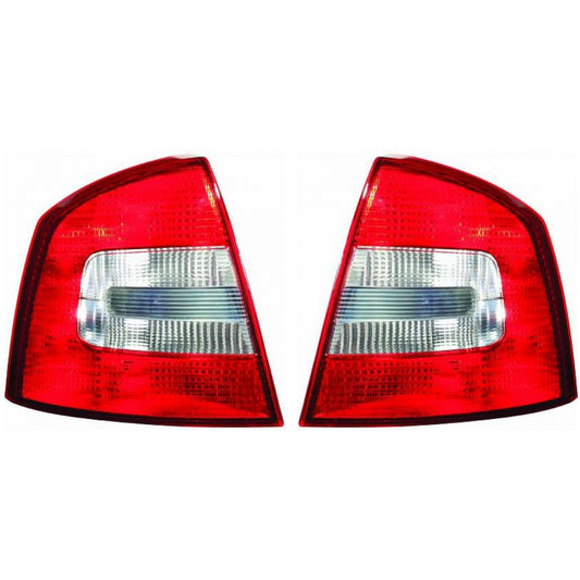 Original Depo / TYC Rückleuchte SET passt für Skoda Octavia II (1Z3) ab 08-13