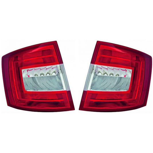 OE Depo / TYC Rückleuchte SET passt für Skoda Octavia IV Combi 5E3 ab 12-16