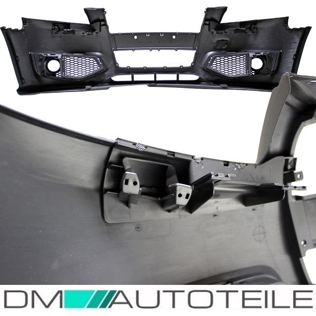 Sport Stoßstange + Wabengrill Schwarz passt für Audi A3 8P ab 03-08 kein RS3 S3
