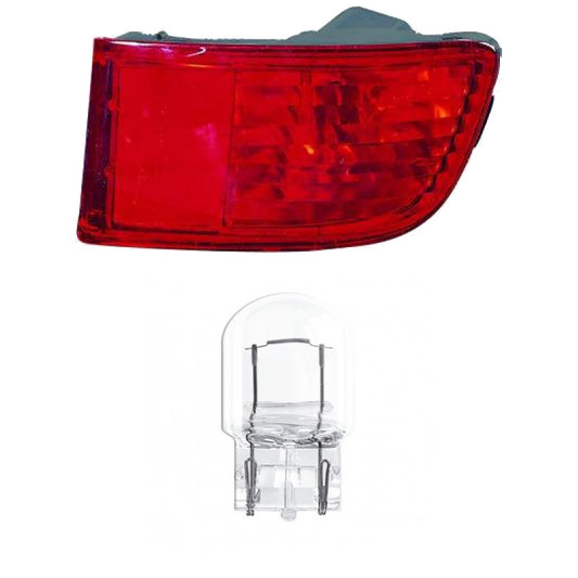 Depo / TYC Heckleuchte Rückleuchte rechts W21W für Toyota Land Cruiser Prado J12 Baujahr 2003-2008 inklusive Leuchtmittel/...