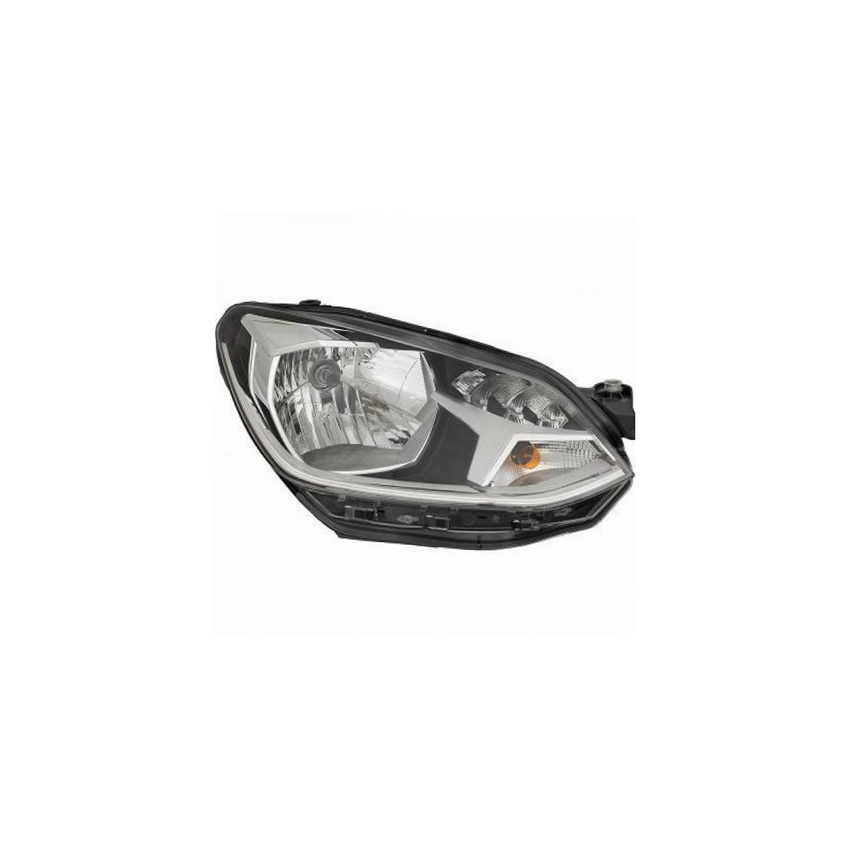 Hella Scheinwerfer Hauptscheinwerfer Frontscheinwerfer rechts H4/W215W/PY21W mit Motor für VW up! Facelift ab 2016