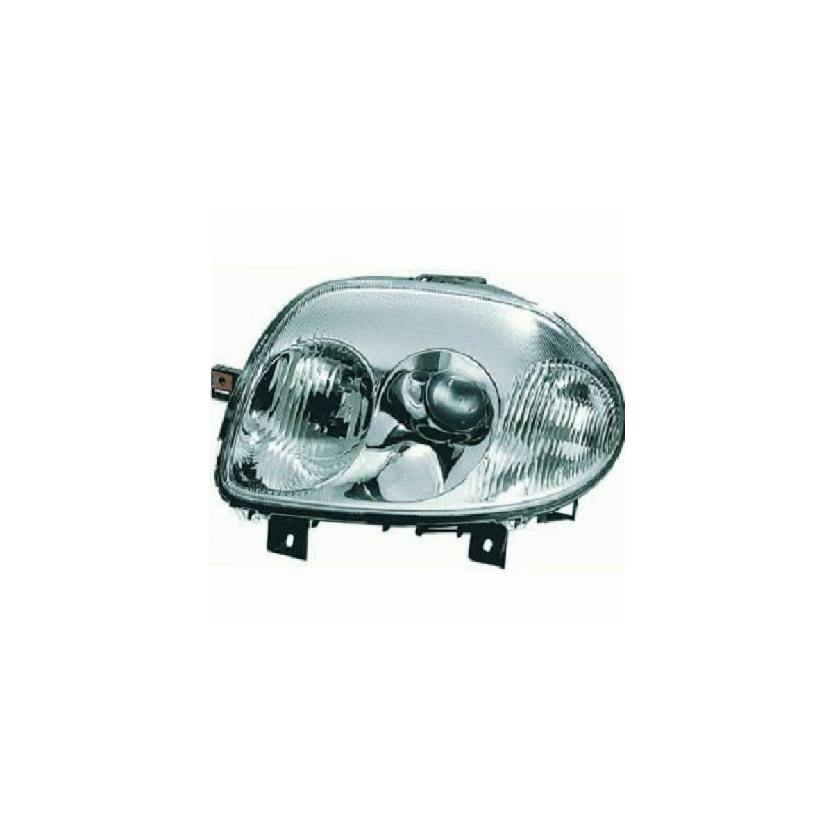 Depo/TYC Scheinwerfer Hauptscheinwerfer Frontscheinwerfer links HB3/H7 passend für Renault Clio II BB CB Baujahr 1998-2001