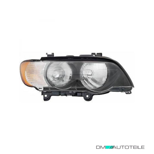 Scheinwerfer Blinker weiß H7 rechts passt für BMW X5 (E53) Vorfacelift ab 00-03