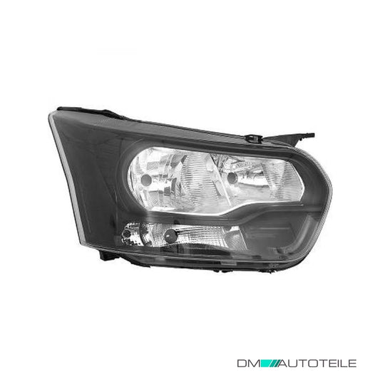 Scheinwerfer H7 schwarz Depo rechts passt für Ford Transit FCD/FAD/FED ab 14-19
