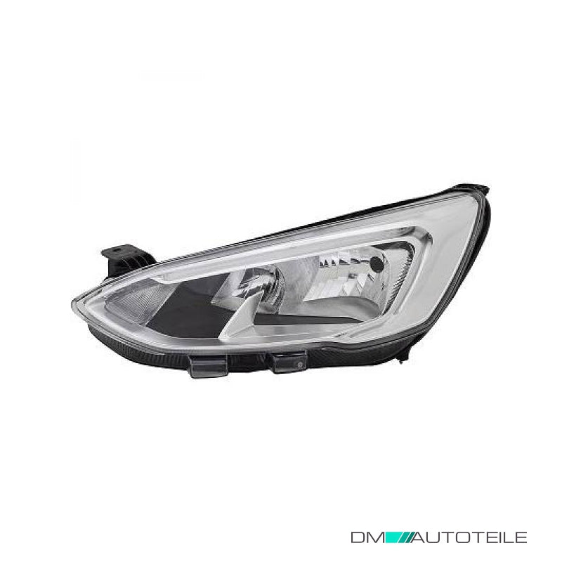 Scheinwerfer + LED H7/H1 links passt für Ford Focus IV (HM/HN/HP) ab Baujahr 18
