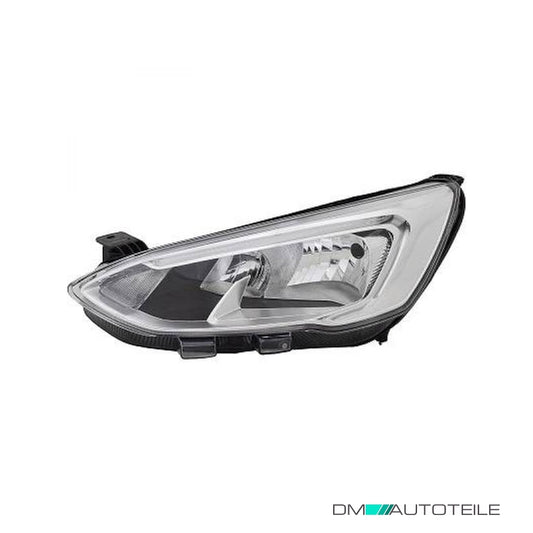 Scheinwerfer + LED H7/H1 links passt für Ford Focus IV (HM/HN/HP) ab Baujahr 18