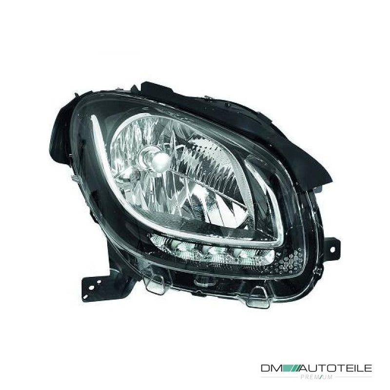 Valeo Scheinwerfer + LED rechts passt für Smart Fortwo (453) ab Baujahr 14-19