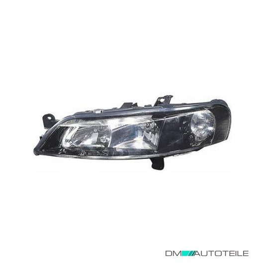 Scheinwerfer schwarz H7 links passt für Opel Vectra B CC / Caravan J96 ab 99-03