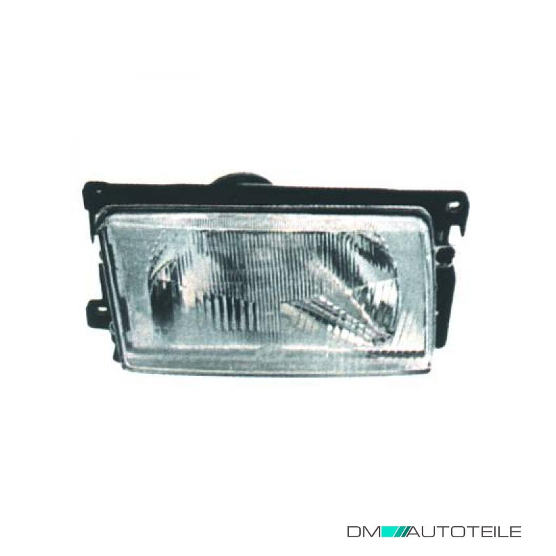 Scheinwerfer H4 Depo rechts passt für VW Polo Coupe / Kasten (80/86CF) ab 90-94