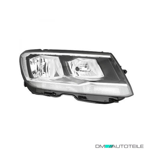 Halogen Scheinwerfer Depo H7/H7/PW24W rechts passt für VW Tiguan (AD1) ab 16-20