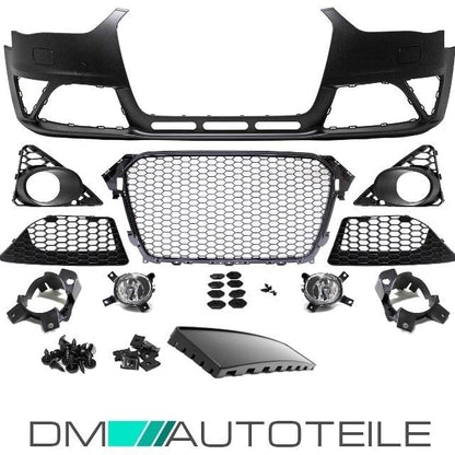Stoßstange vorne für SRA ohne PDC + Grill passt für Audi A4 B8 8K 11-16 kein RS4