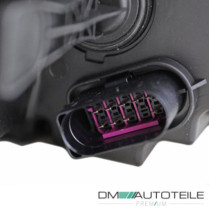 OE Hella H4 Scheinwerfer links passt für VW Caddy III 2CJ/2CH Kasten ab 10-15