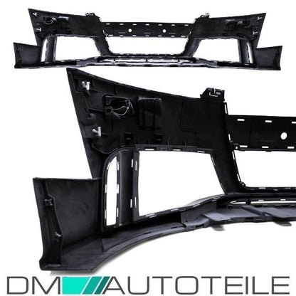 Stoßstange vorne + Wabengill passt für Audi TT 8J Coupe Cabrio ab 06-16 auch RS