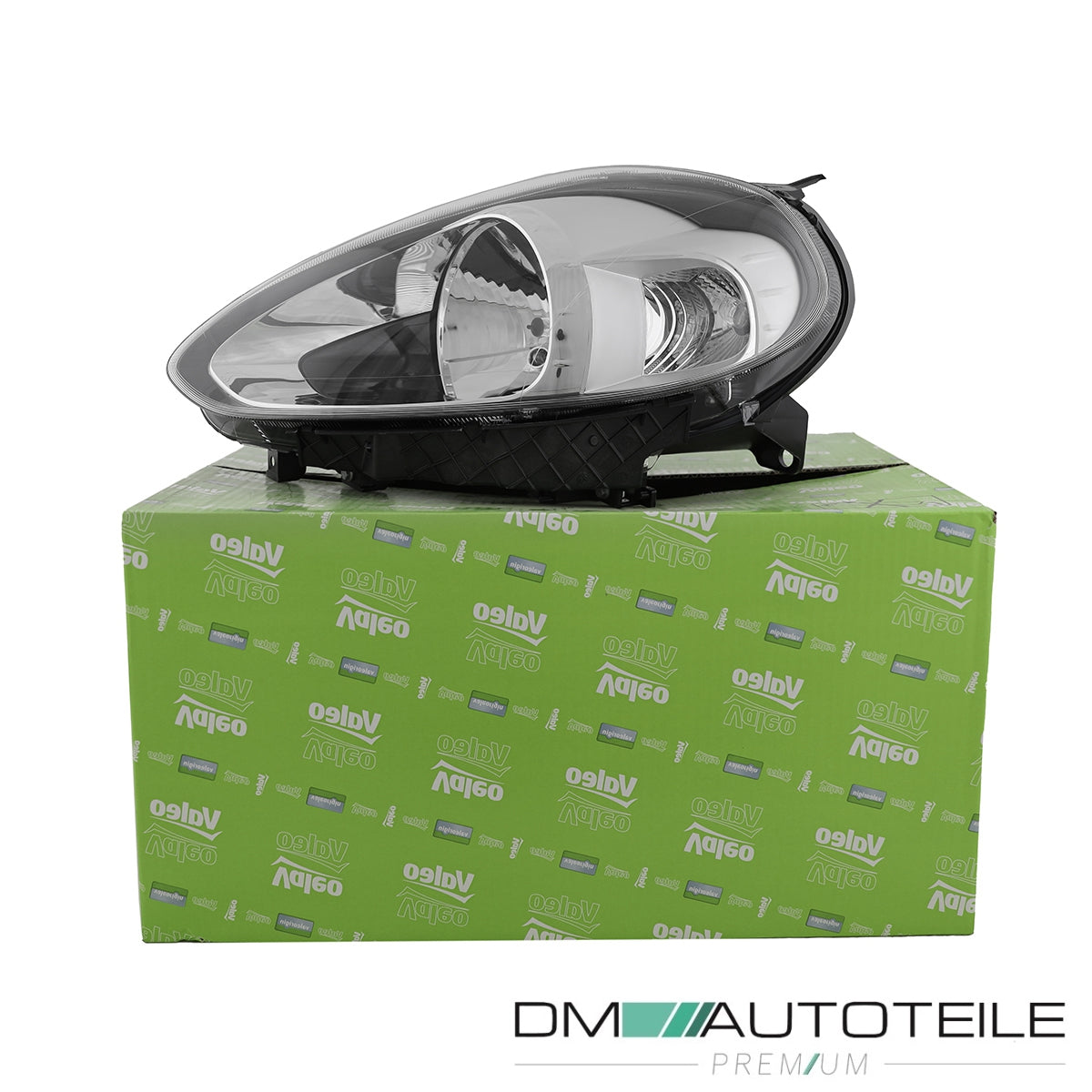 OE Valeo H4 Scheinwerfer links passt für Abarth + Fiat Punto EVO (199) ab 09-12