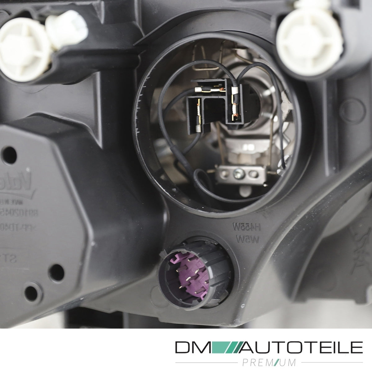 OE Valeo H4 Scheinwerfer links passt für Abarth + Fiat Punto EVO (199) ab 09-12