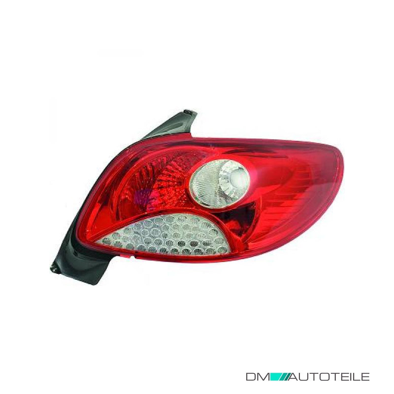 Original Depo / TYC Rückleuchte rechts passt für Peugeot 206+ (2L/2M ab 09-12