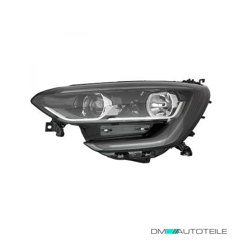 Scheinwerfer schwarz H7 TGFL links passt für Renault Megane IV (B9A/K9A) ab 16