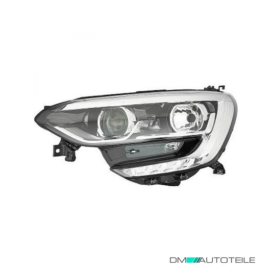 Scheinwerfer chrom H7 mit TGFL links passt für Renault Megane IV B9A/K9A ab 16